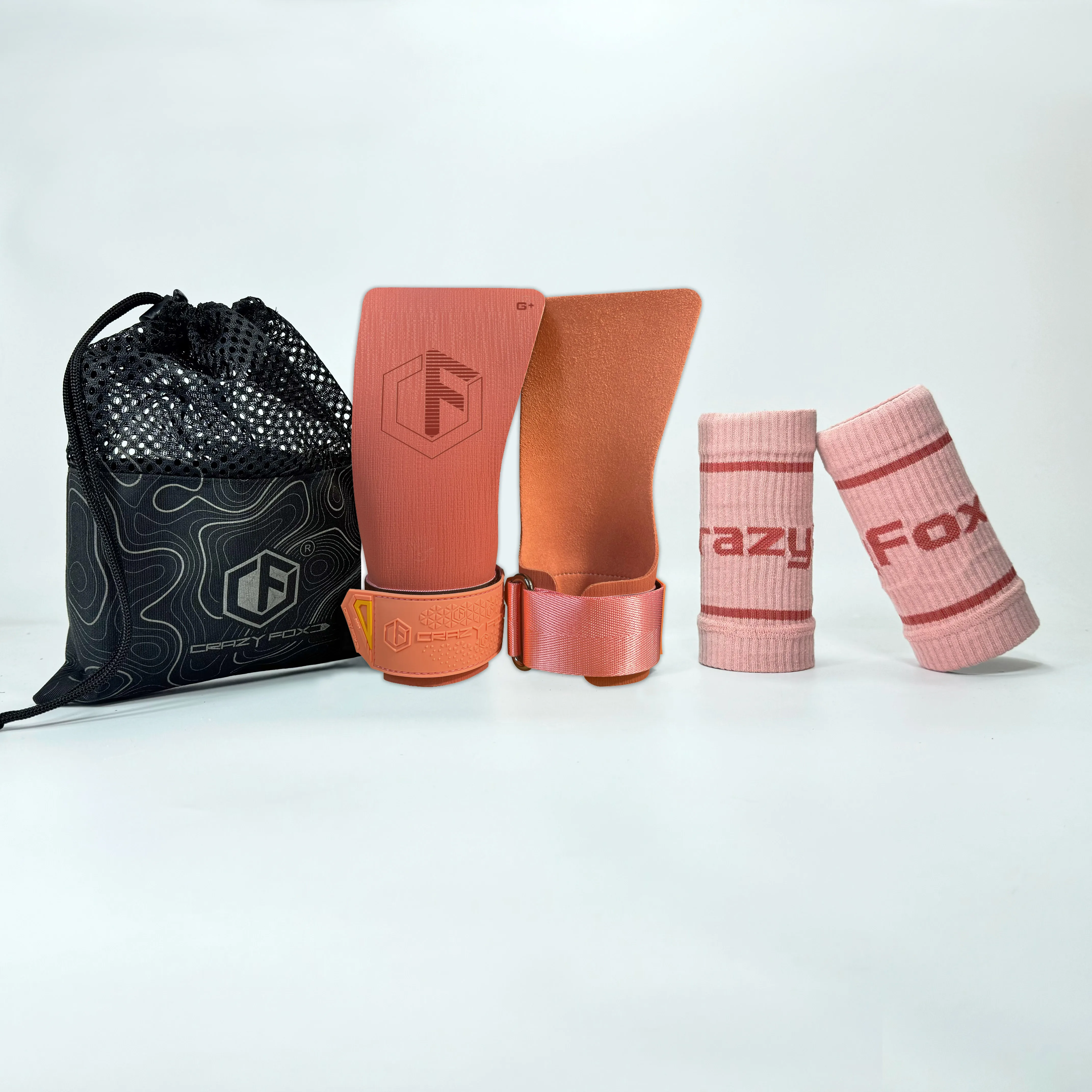 

Набор Crazy Fox серии Heron использует новейшие антифрикционные материалы, обеспечивающие более прочное сцепление и комплект защиты для ладоней.