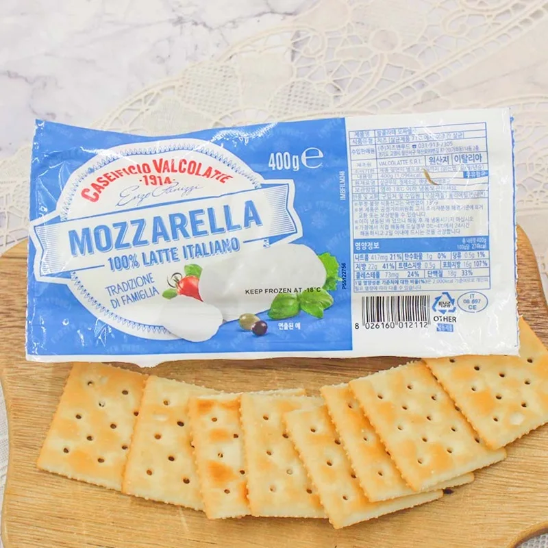 Foot collate mozzarella log 400gx2 pack (refrigerated)