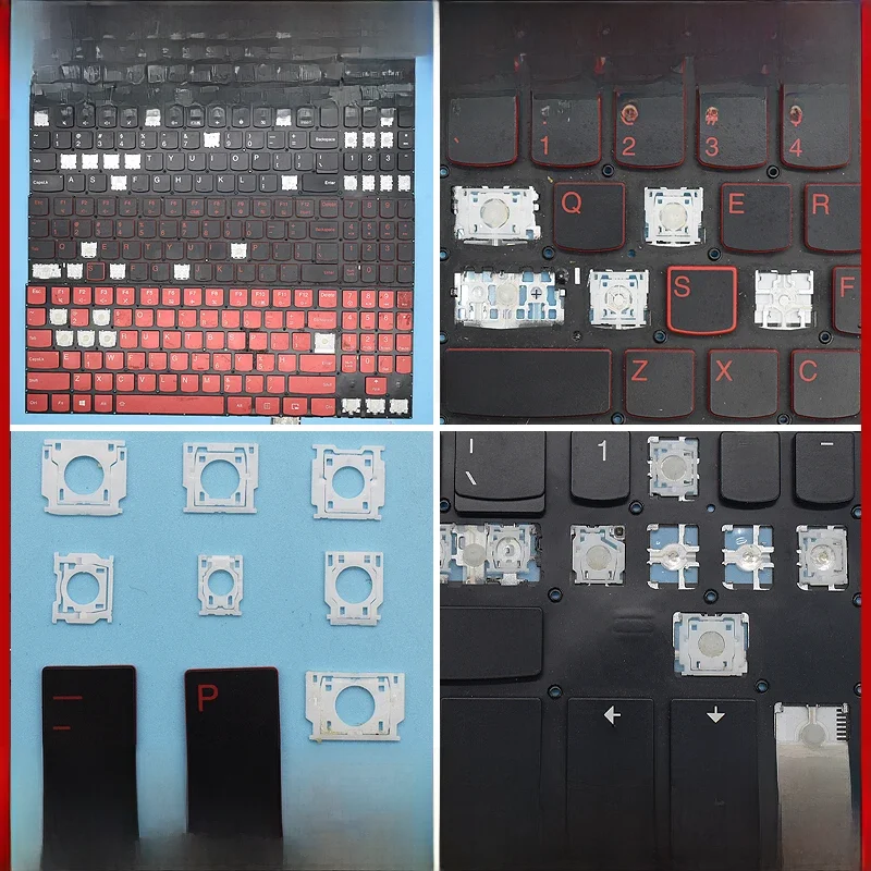 Wymienna nakładka na klucz i zaczep nożycowy do klawiatury Lenovo 15 14 R720 Y7000 Y50 Y40 Y520 Y7000P Y50P-70 klawiatura R720-15IKB Y720 — zdjęcie 2