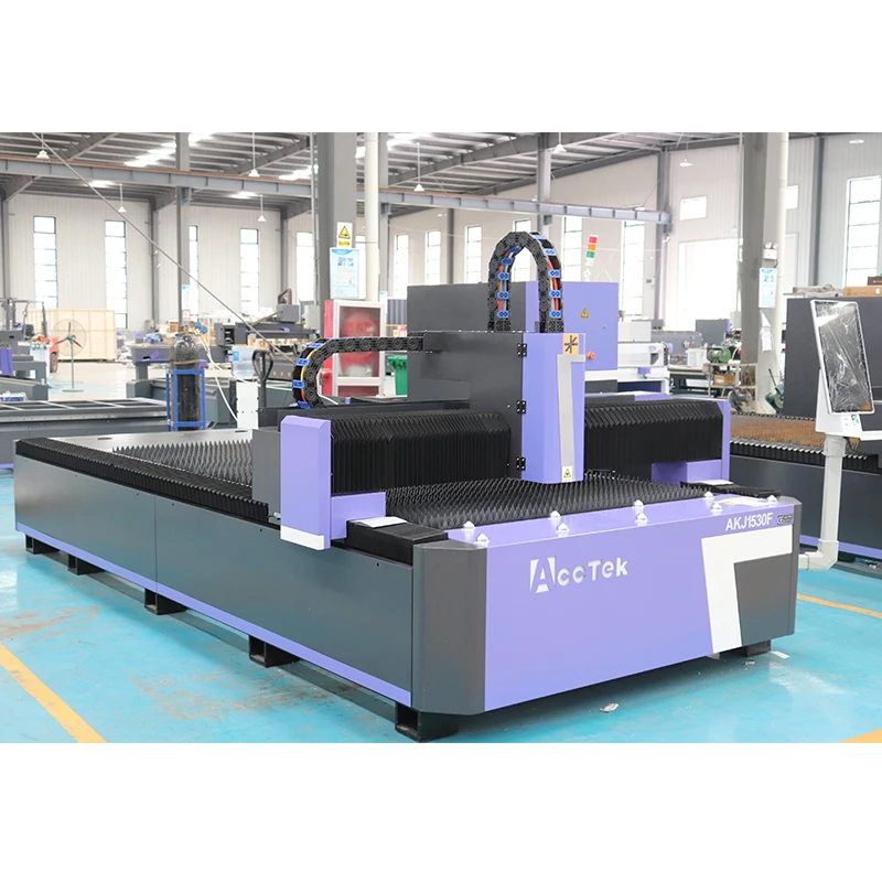 ACCTEK Raytools Laser Metal Cutting Machine 1530 1kw 2kw 3kw 4kw Cnc Laser Cutter For Steel