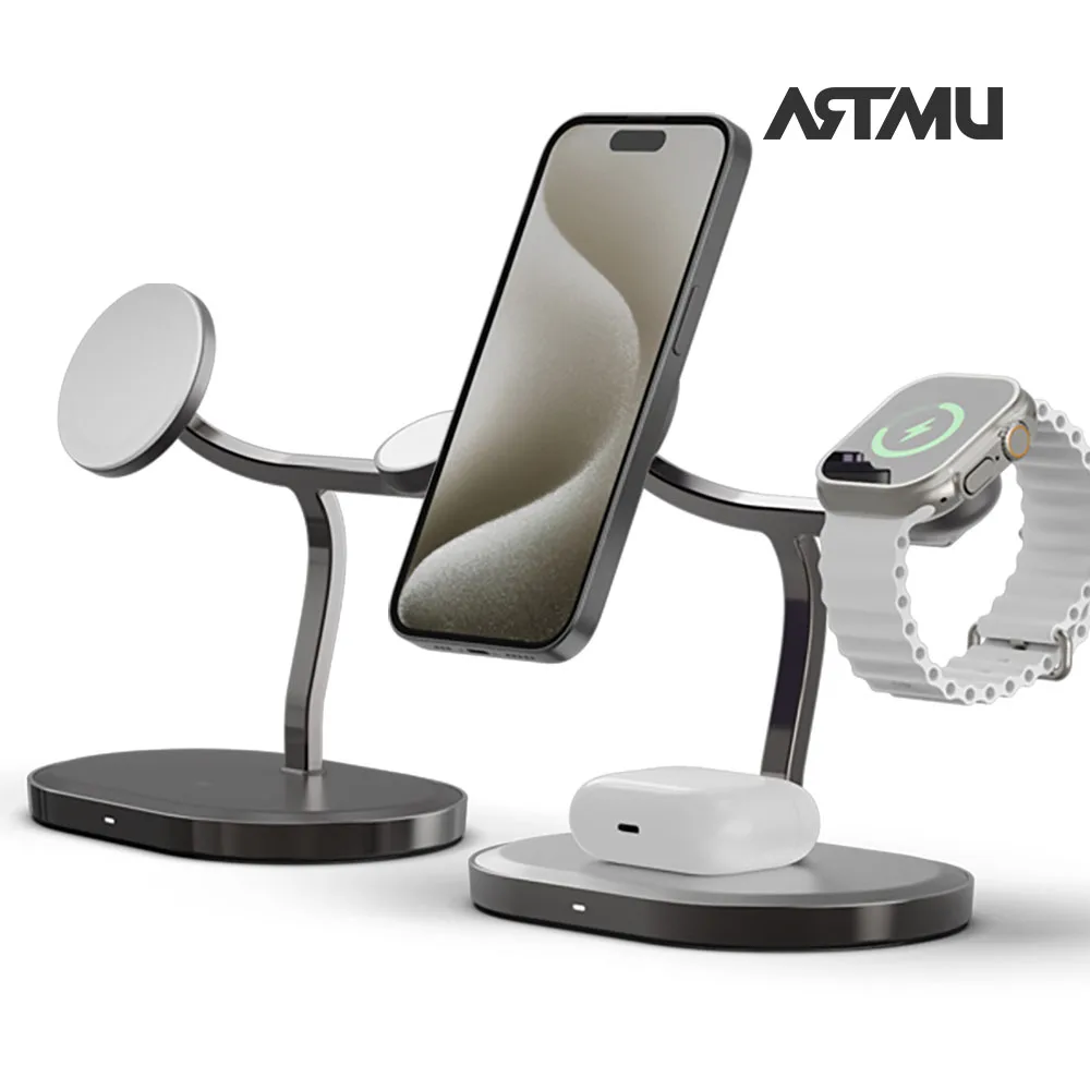 ARTMU 3in1 Apple MFM MagSafe High Speed Wireless Charger MC320