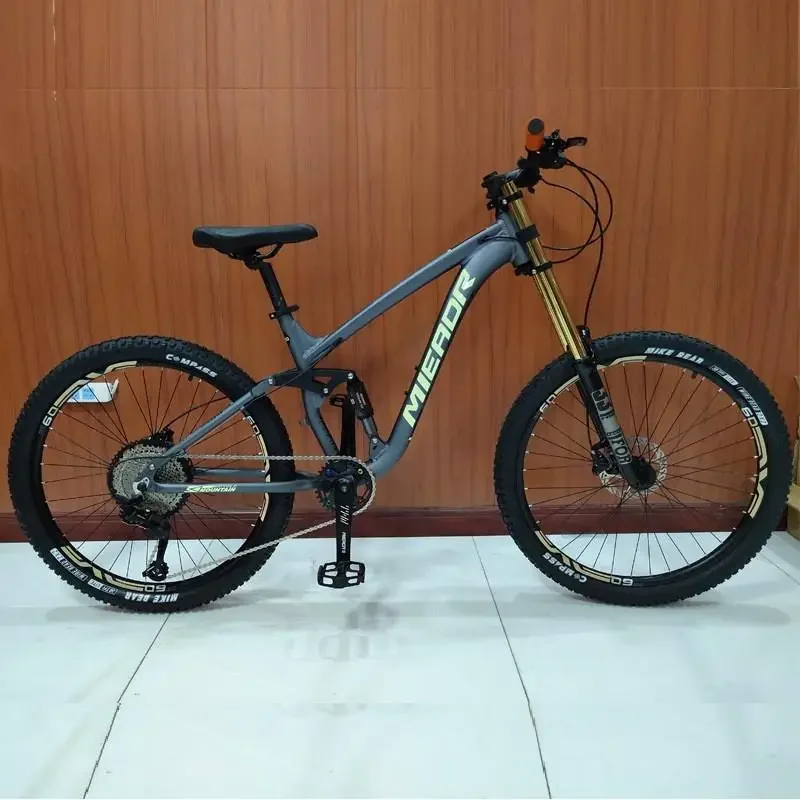 AliExpress OLOIU Aluminum Alloy Mountain Bike for Adults Cycling City 11 Speed Double Damping Downhill DH Bicycle MTB