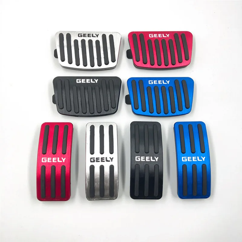 Car Gas Brake Pedal Pads Cover Fit For Geely Tugella Xingyue FY11 2019 - 2022 Foot Fuel Accelerator Pedal Accessories