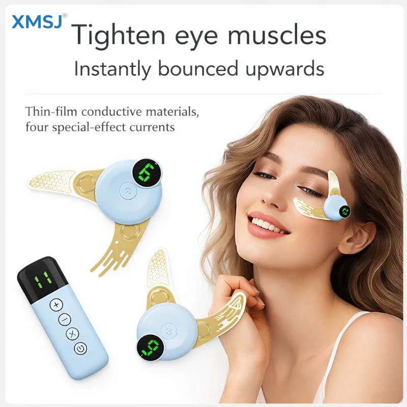 

EMS Eye Face Massager Microcurrent Beauty Device Facial Lifting Patch for Dark Circles Swelling Fine Lines Anti-Wrinkle Care
