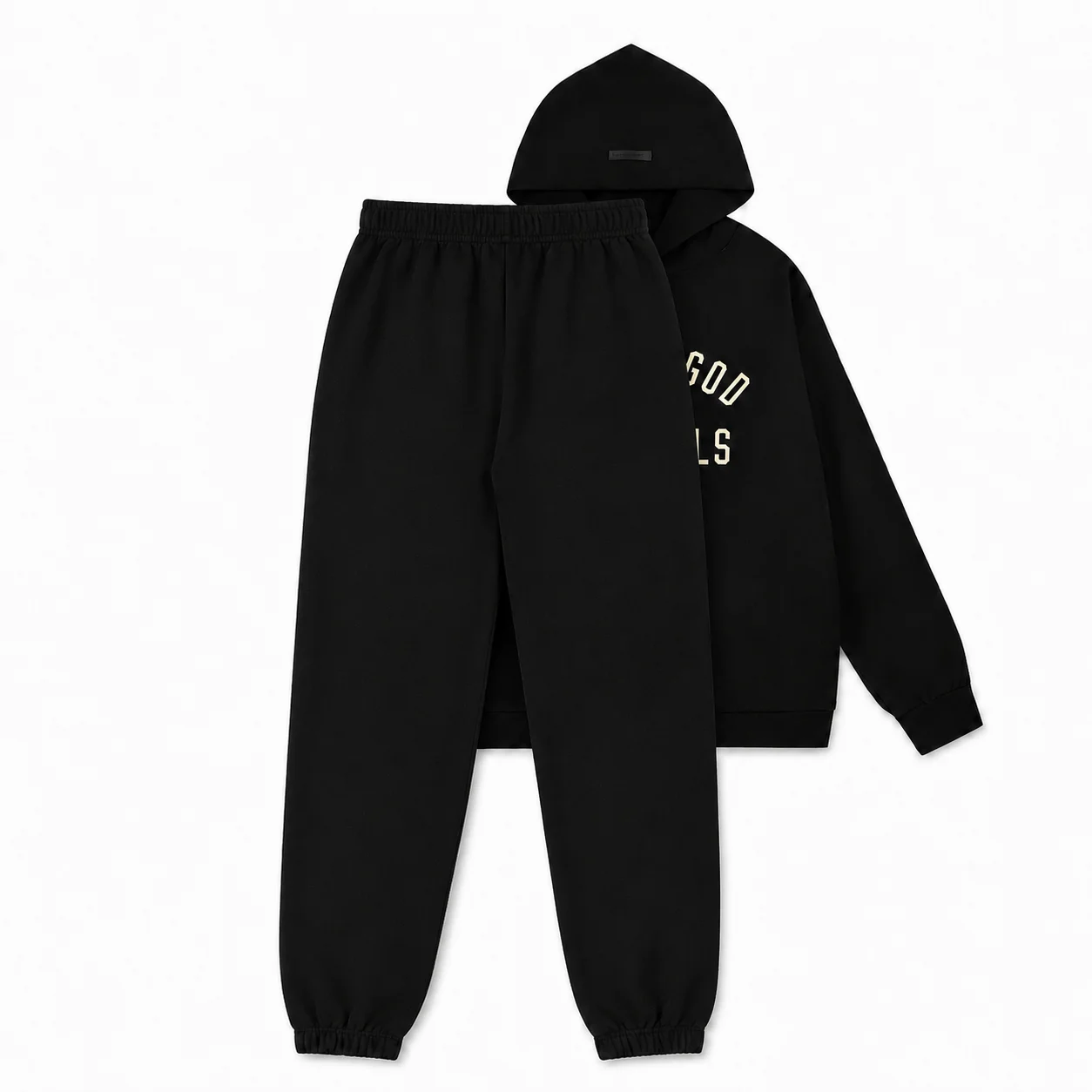 2 Pcs Hoodies Set Women Men Prints Sweatpants Winter Loose Fleece Sweatshirt Jogging Outfits Pocket Clothes High Street Hoodie Set