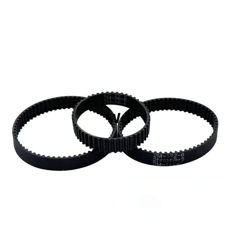 2GT largeur de courroie 6/10mm GT2 courroie de distribution périmètre en caoutchouc à boucle fermée 52mm ~ 166mm 2M courroie synchrone de synchronisation pièces de courroie d'imprimante 3D