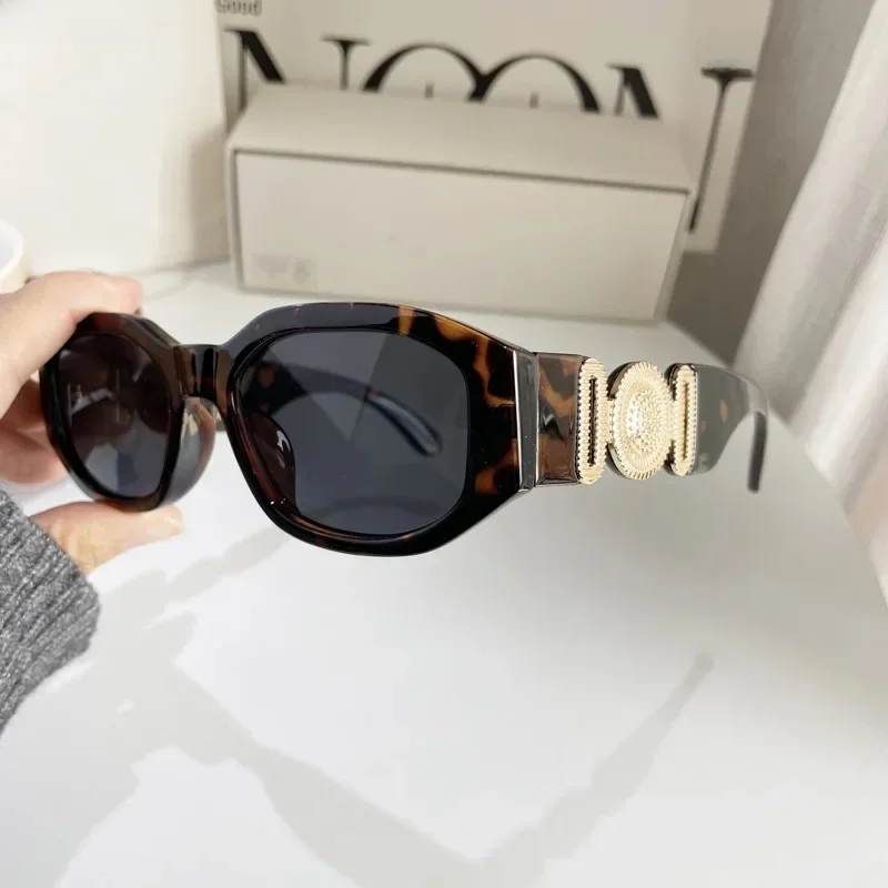 Jqzsag Men's Black New Summer Vintage Sunglass Wo Fashion Retro Gafas De Sol Mujer Sunglasses Luxury Designer Casual Eyewear Uv400