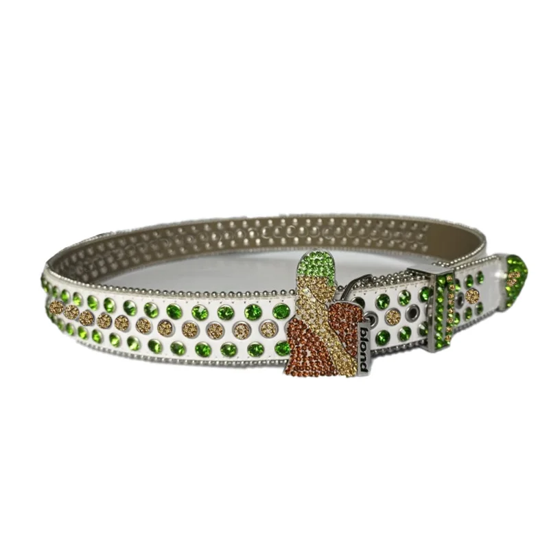 

New Arrival Designer Western Rhinestone Belt Sparkle western Diamond Crystal Belt For Men Women