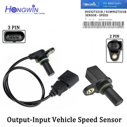 Set 2 Output-Input Vehicle Speed Sensor For VW MK4 Golf City GTI Jetta Beetle Audi 1997-2008 095927321B 01M9027321B 01M 927 321B
