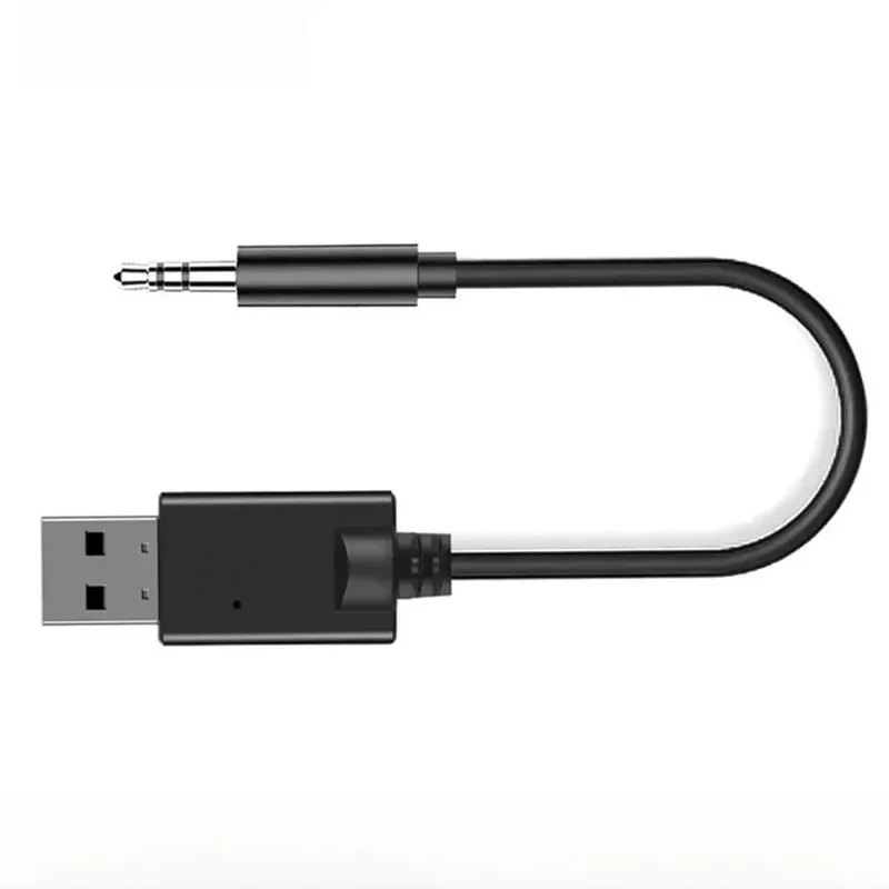 VIKEFON Bluetooth 5.0 câble récepteur Audio transformer récepteur USB Dongle 3.5mm prise AUX câble adaptateur de musique de voiture sans fil