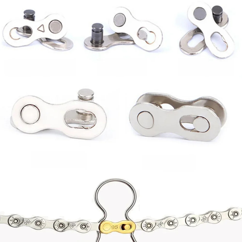 AliExpress Bike Chain Quick Link Connector Lock Set MTB Road Bicycle Power Chain Quick Release Buckle for 1 6 7