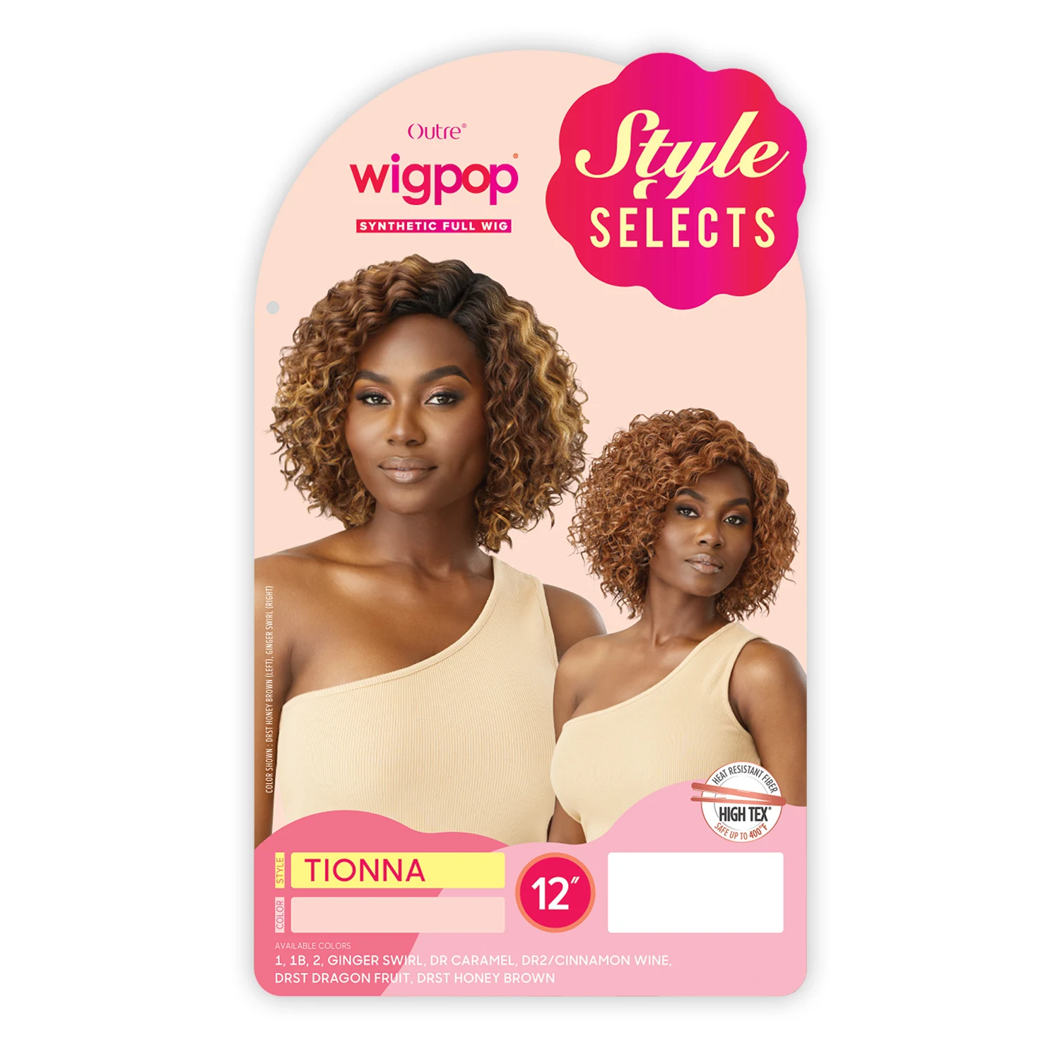 Outre Synthetic Full Wig Wigpop Style Selects Tionna