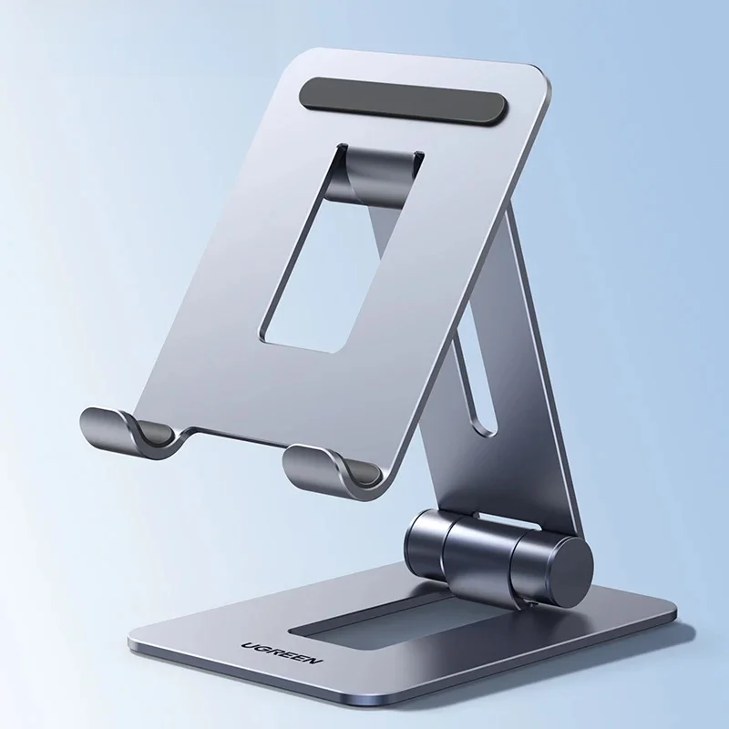 【New】 ugreen uchwyt na telefon stojak aluminiowy stojak na telefon komórkowy dla iPhone14 13 12 Xiaomi Samsung Huawei przenośny uchwyt na Tablet — zdjęcie 2