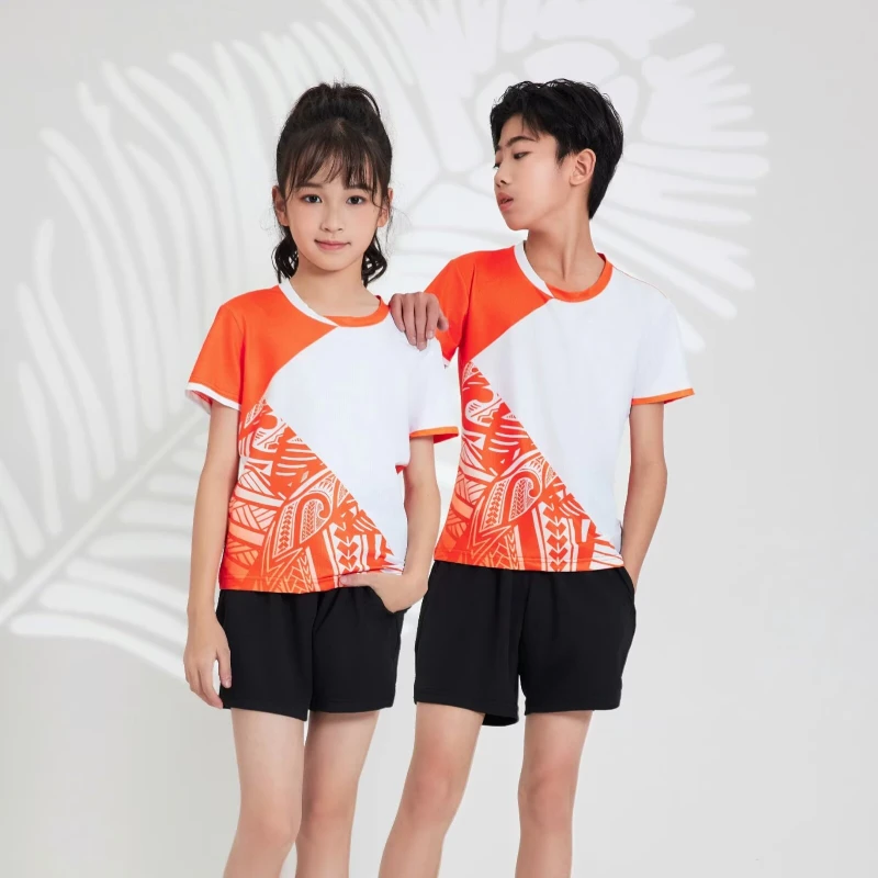 Neues Tischtennis hemd profession elles Badminton-Trikot für Männer Frauen Kinder uniform maßge schneiderte Familien-Tischtennis kleidung