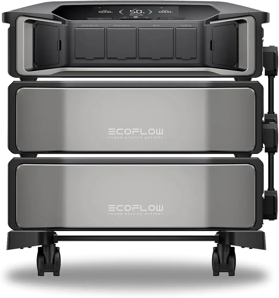 EcoFlow 100% QUALITY SELLING ON EcoFlow DELTA Pro Ultra Powerstation 12kWh, DELTA Pro Ultra mit Zusatzakku, 6 900 W AC- portable power station