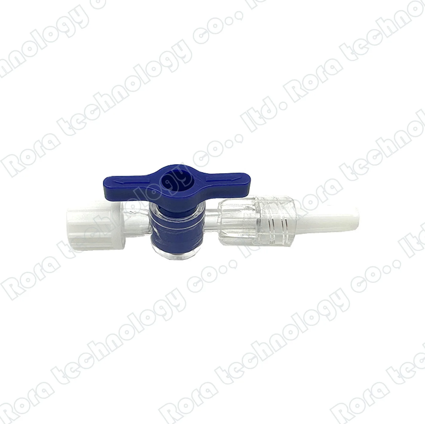 Plastic 2-way plug valve for clinical hospital Luer lock adapter 3-way plug valve Flexible T-connector extension tube