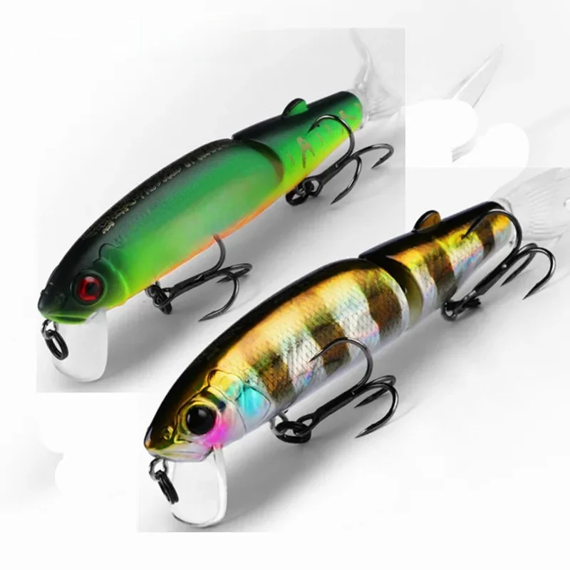 Bearking-Leurre rigide de type WobJeff, appât Élidéal pour la pêche à la carpe, au lac ou en rivière, 113mm, 13.7g, 0.9-1.8m, 1 unité