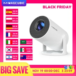 Magcubic Projector HY300 Pro 4K Android 11 Dual Wifi6 290ANSI Allwinner H713 BT5.0 1080P 1280*720P Home Cinema Outdoor Projetor