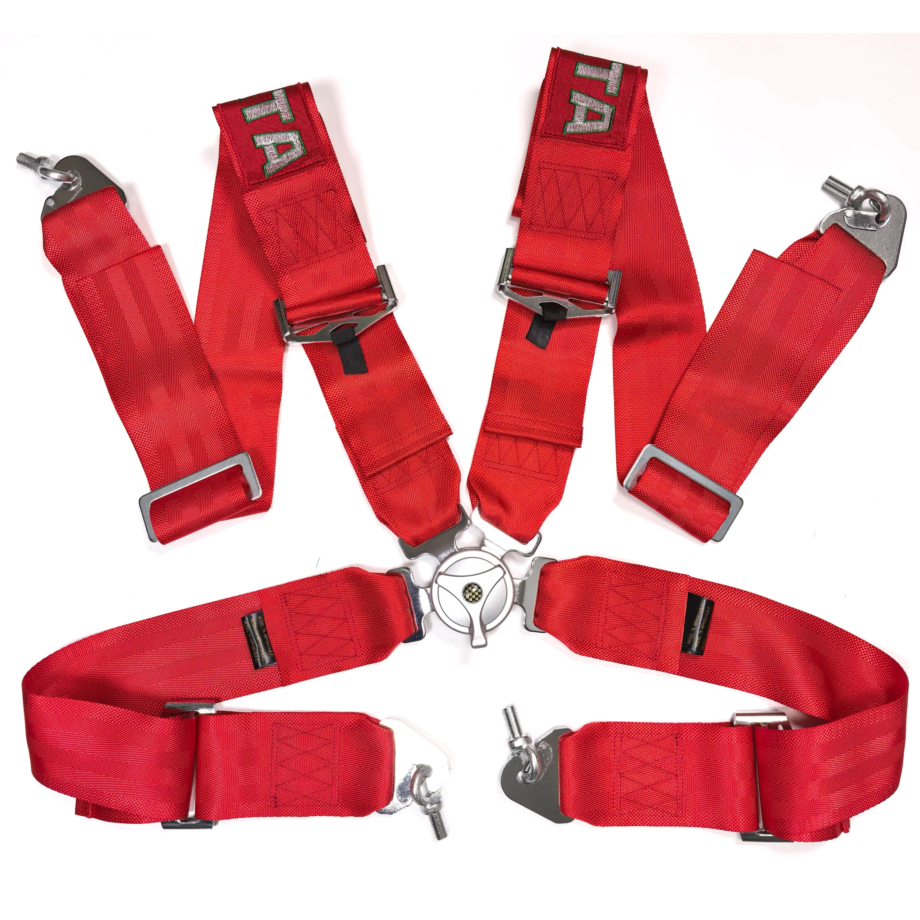 Seat Belts for Cars Universal 4/5/6Point Safety Harness Modified Car Seat Belt Racing Seat Belt Holder Shoulder Strap Adjustable