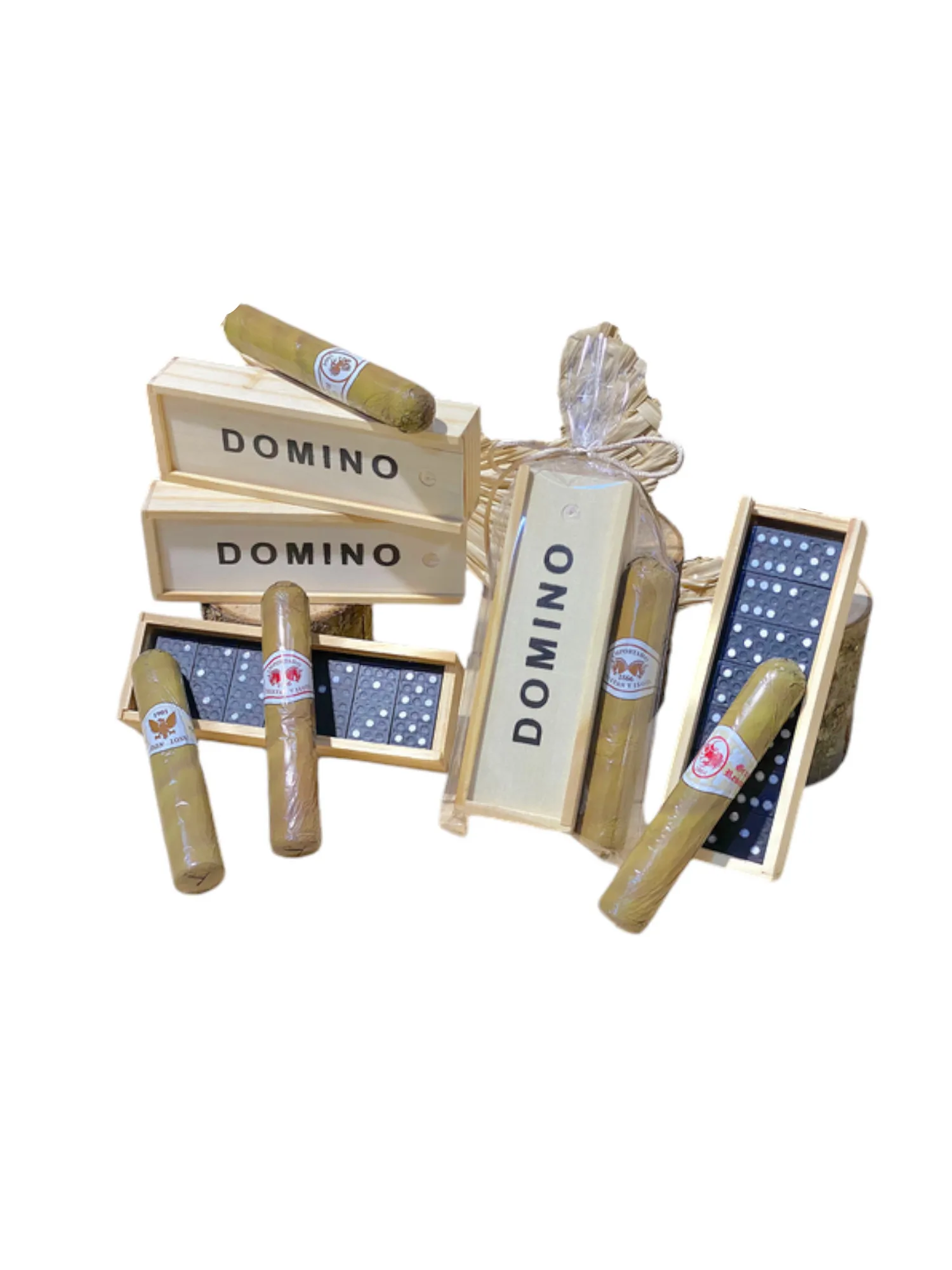 Lote De 5 Dominós De Madera Personalizados – Detalle Para Comuniones, Bodas Y Bautizos, Con Caja Incluida Y Texto A Elegir