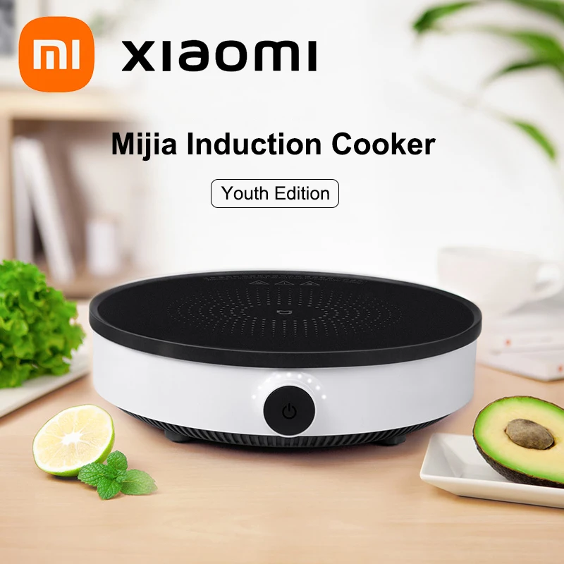 XIAOMI MIJIA Induction Cooker Youth Edition Portable Electromagnetic Oven 220V Electric Induction Cooktop 9 Gear Fire Adjustment