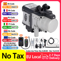 12V Diesel Heater 6KW Diesel Fuel Liquid Heater LCD Panel Two-Way Remote Control Parking Heater for Car Trucks Engine Preheating