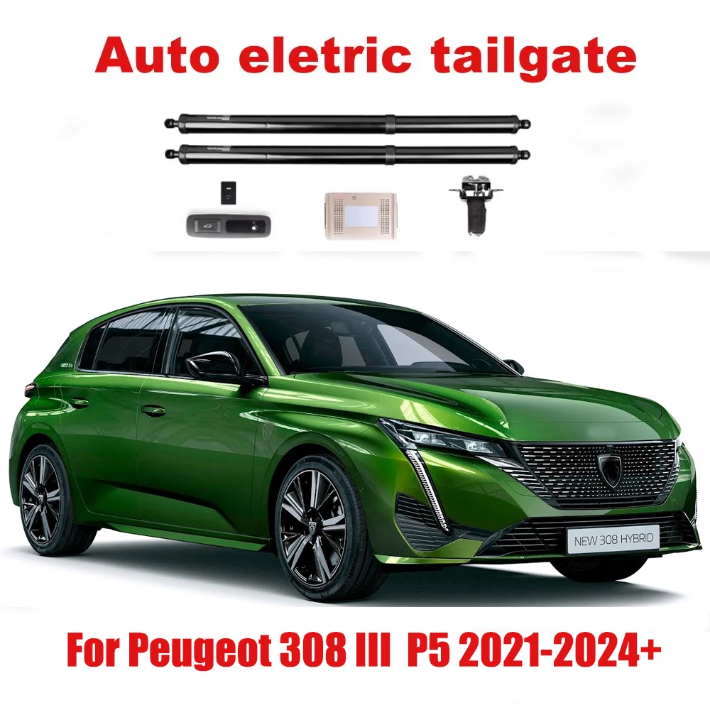 For Peugeot 308 III 3 P5 2021-2024+ Car Liftback Automatic Lifting Electric Tailgate Lock Module Closing System