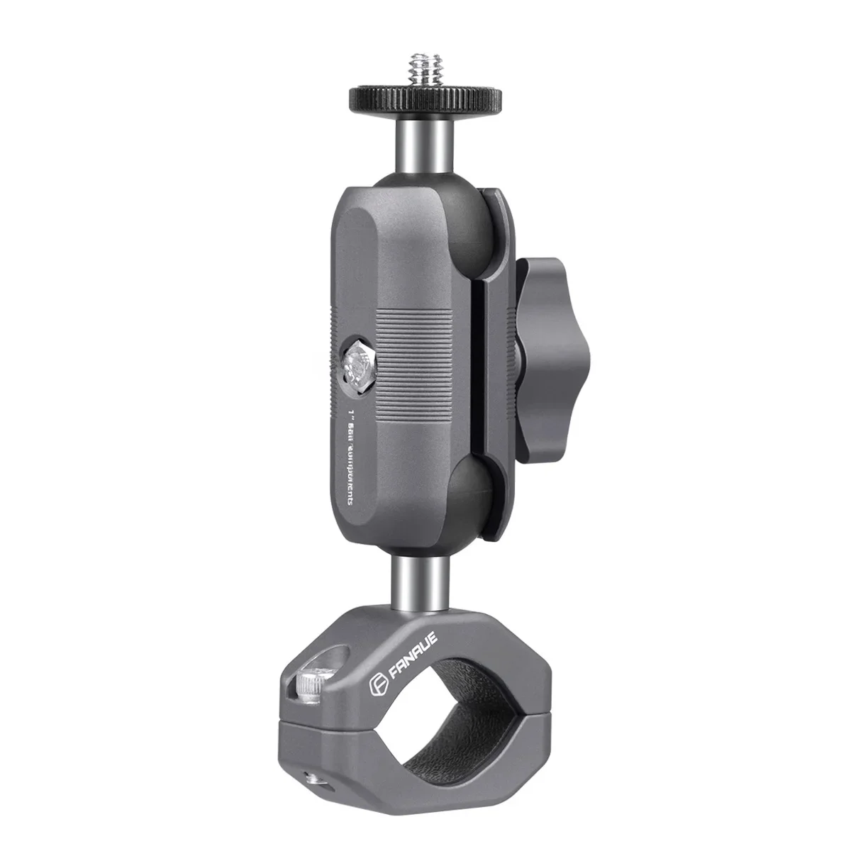 AliExpress FANAUE Motorcycle Bicycle Aluminum Alloy Sports Camera Bracket For Shooting Suitable For Insta 360 Compatible With 1/4 Thread