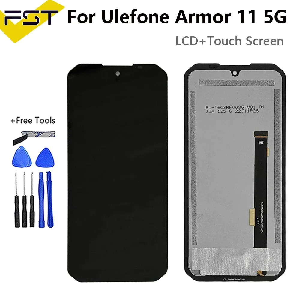 

For Ulefone Armor 11 LCD Display Touch Screen Digitizer Assembly LCD For Ulefone Armor 11T 5G Display LCD Screen Replacement