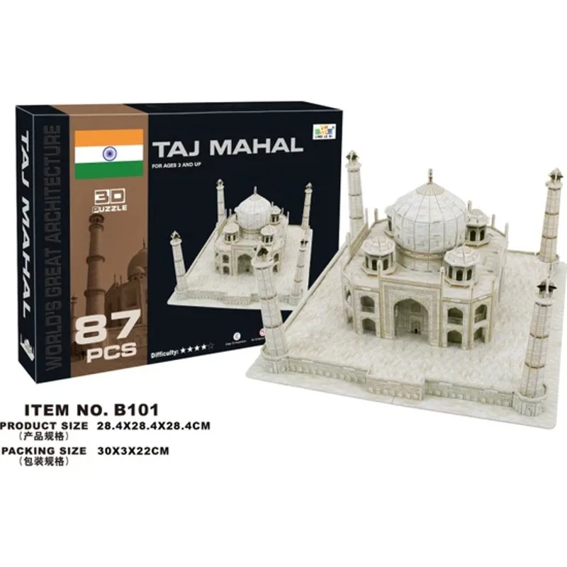 3D Puzzle Taj Mahal - 87 Pieces