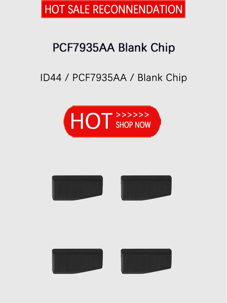 

AC03001 ID44 PCF7935 Chip PCF7935 PCF7935AA Good quality Updated Version transponder chip (PCF7935AS updated version) ID44 Blank