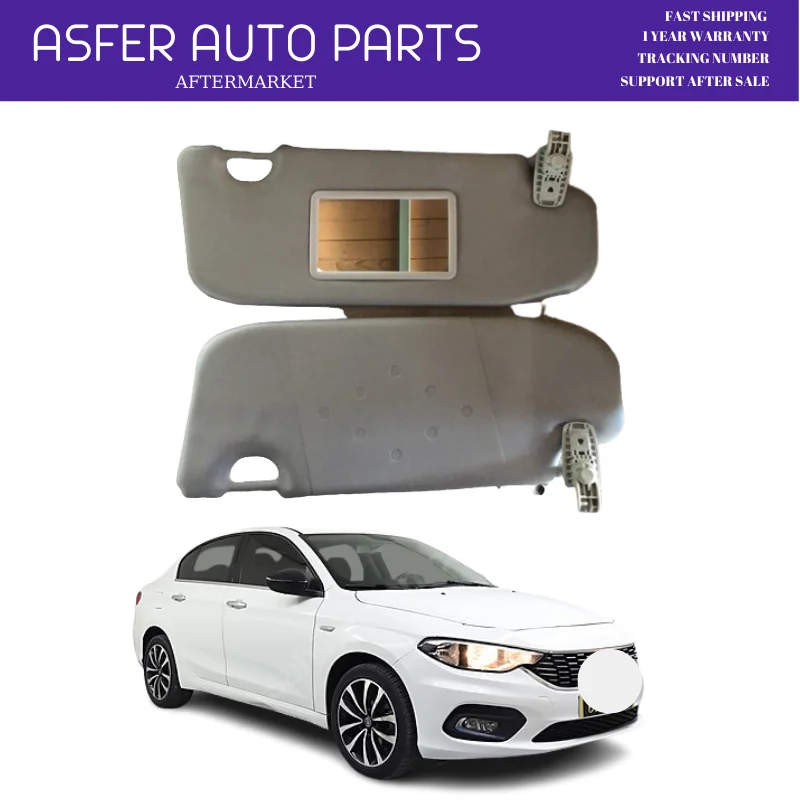 For Dodge Neon Fiat Tipo (Egea) Interior Sun Visor Left Right 2 Piece Set Car Sun Visor Protection Accessory Part 735698937