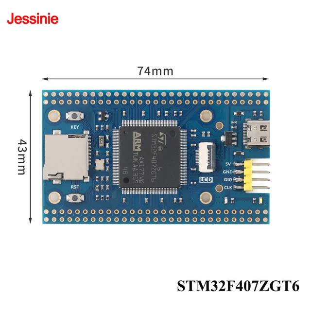 Płytka rozwojowa STM32F407ZGT6 M4 STM32F4 STM32 F407 Core Arm Learning System Module Cortex-M4