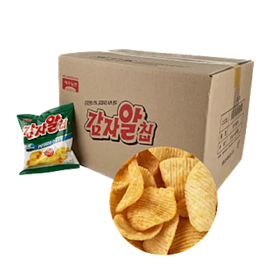 A box of potato chips with a phrase of memories I can't forget that taste