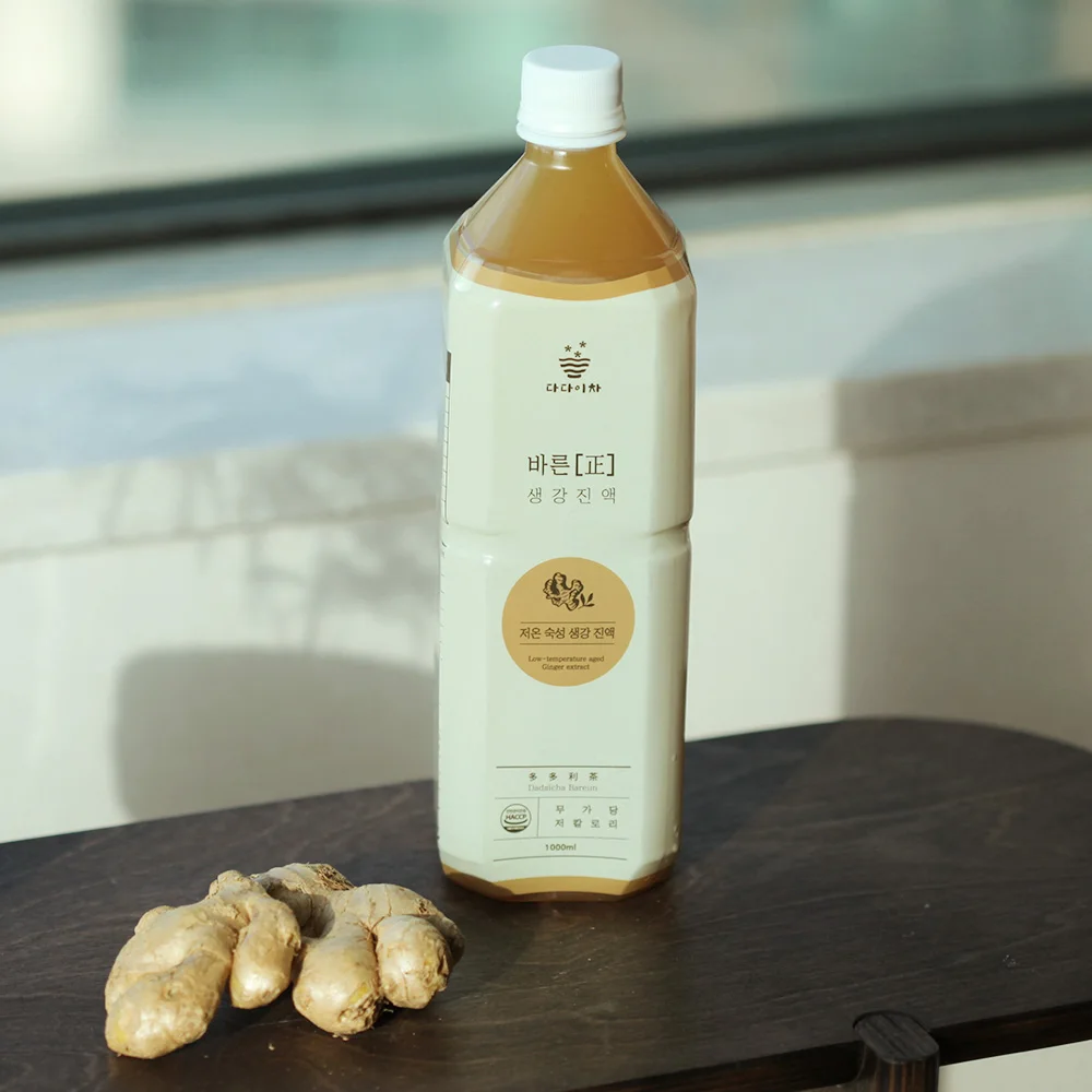 1000g of domestic ginger solution with tea tea bar sugar-free