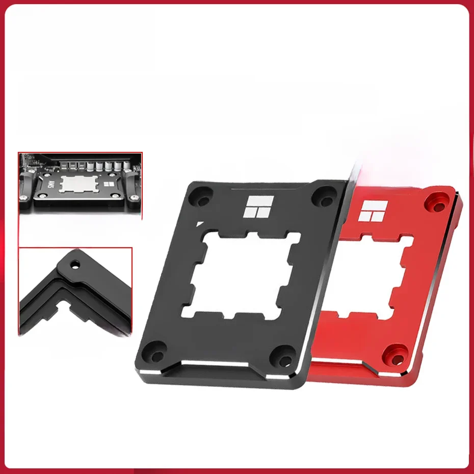 Thermalright ASF AMD AM5 cadre sécurisé noir/rouge ordinateur CPU cadre correcteur de flexion AM5 Support Anti-flexion