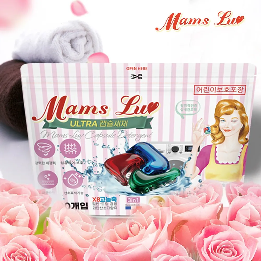 Mamsluv Ultra Parfum Capsule Detergent Pouch Type 16g
