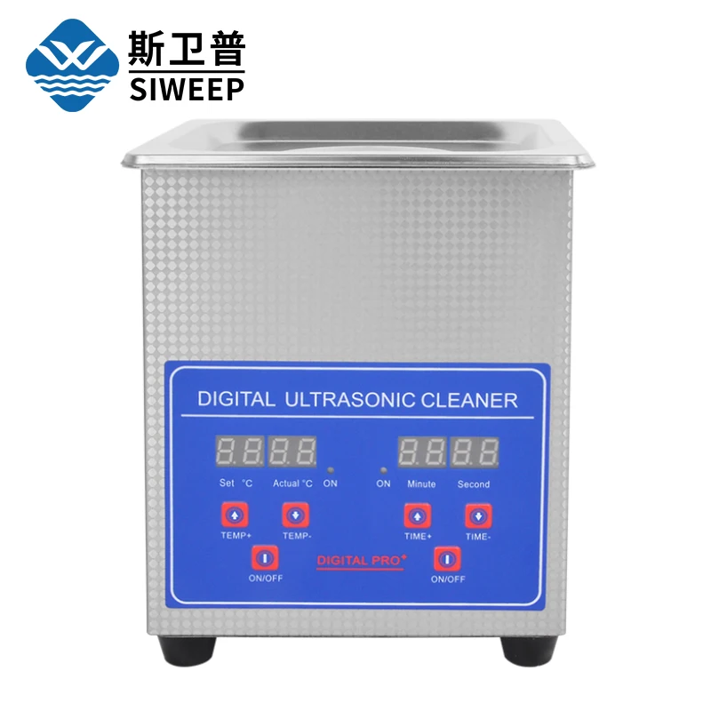 

Настольная цифровая ультразвуковая очистительная машина с подогревом 2.0 л для лабораторий, очков, стоматологических инструментов, бытовая техника (AU/EU/US/UK)