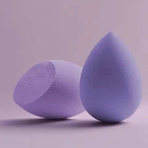 मेकअप स्पंज 3-पैक - लेटेक्स-मुक्त, गीले होने पर विस्तार योग्य, फाउंडेशन को दोषरहित रूप से मिश्रित करता है, मुलायम और गैर-शोषक (अंडे के आकार का, बहु-रंग) 8 best sales मेकअप स्पंज ब्लेंडर - №5