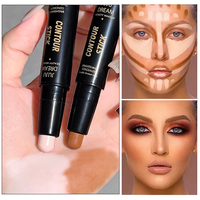 Dual-Ended Highlight & Contour Concealer Pen – Waterproof, Long-Lasting, Unisex, Easy Blend for Face & Eyes, All Skin Types
