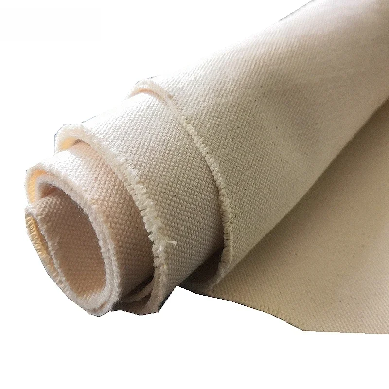 Primäre Farbe 100% Baumwolle Leinwand Stoff Durch Halb Meter Für Nähen Sofa Abdeckung DIY Taschen