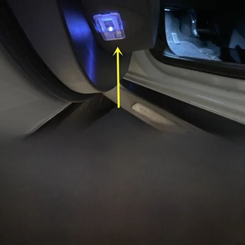 Lumière de bienvenue de porte de voiture à LED pour KIT, budgétaire, lampes d'escales fantômes, accessoires, 3008, 2008, 2009, 2010, 2011, 2012, 2013-2016, 2 pièces