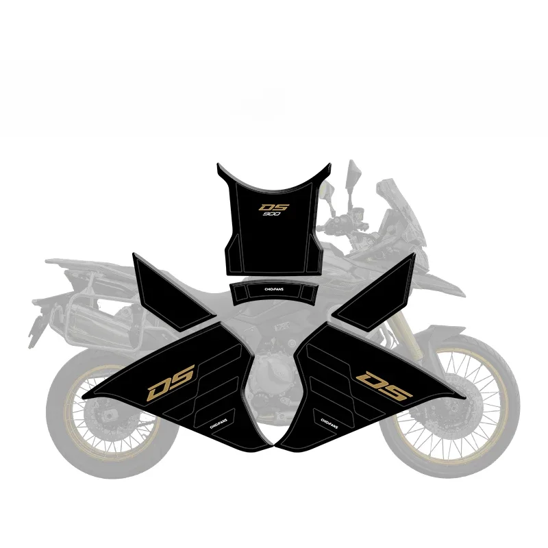 AliExpress For VOGE DS900X DSX900 Motorcycle Rubber Fuel Tank Decoration And Protection Stickers Pad Bike Colorful Decals Can Choose Style