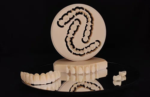 Imagen 2 del producto Bloque CAD CAM del disco de resina material del laboratorio dental del disco monostrato PMMA de 98*16m m