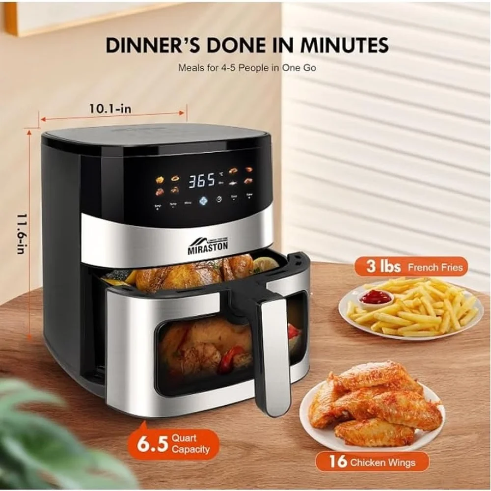 6.5QT Digital Touch Air Fryer 3