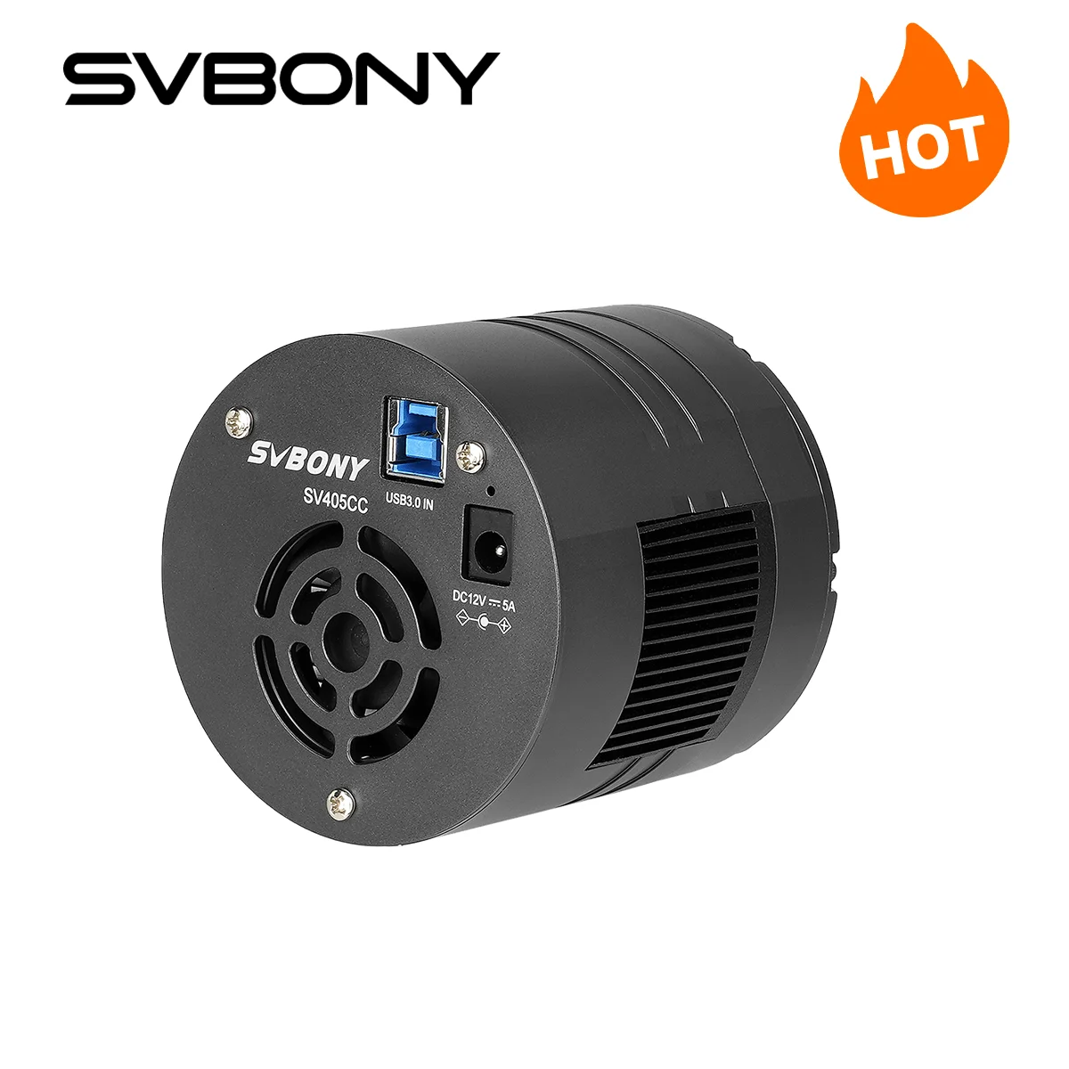 Fotocamera raffreddata SVBONY SV405CC, fotocamera CMOS a colori Deep Sky da 11,7 MP con rivestimento AR, fotocamera telescopica per astrofotografia compatibile