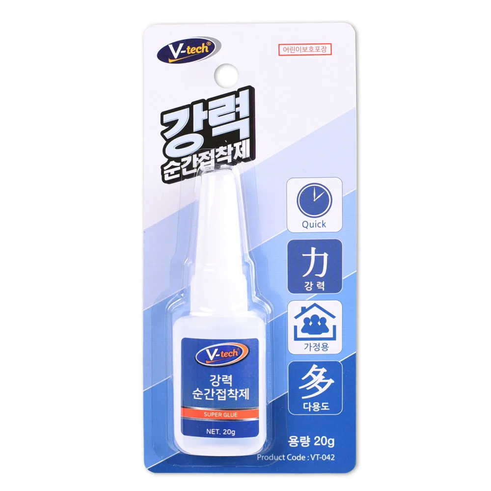 VT-042 V-TECH glue Strong Adhesive 20g instantaneous plastic wood metal