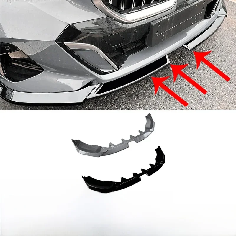 M Sport 2024 + MP Voor BMW 5 Serie I5 G60 G61 Accessorie Voorbumper Lip Spoiler Exterieur Splitter Guard decoratie Body Kits - afbeelding 2