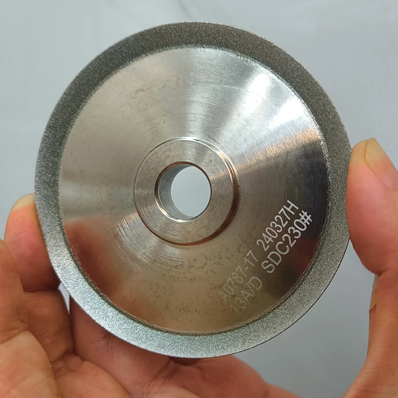 قاطعة المطحنة مثقاب الخشب طاحونة SDC/CBN الماس ألوي طحن عجلة 13AD طاحونة عالية السرعة الصلب طحن 78x12.7x10 مللي متر