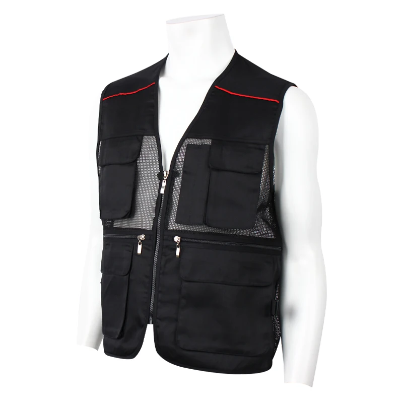 صدرية شبكية للرجال من Themworld-TC ، سترة عمل بجيب متعددة الأغراض ، الصيف ، 95-من